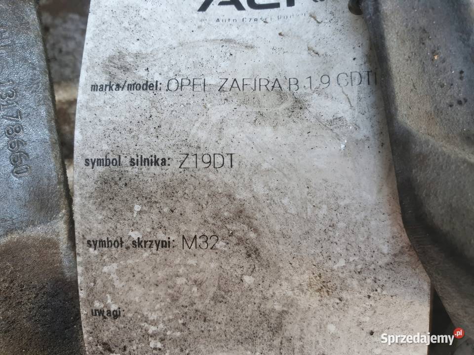 Opel Vectra C 19 CDTI SKRZYNIA BIEGÓW M32 Janów