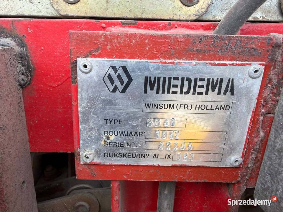 Kosz przyjęciowy MIEDEMA 2 taśmy Sortowniki Sieradz sprzedam