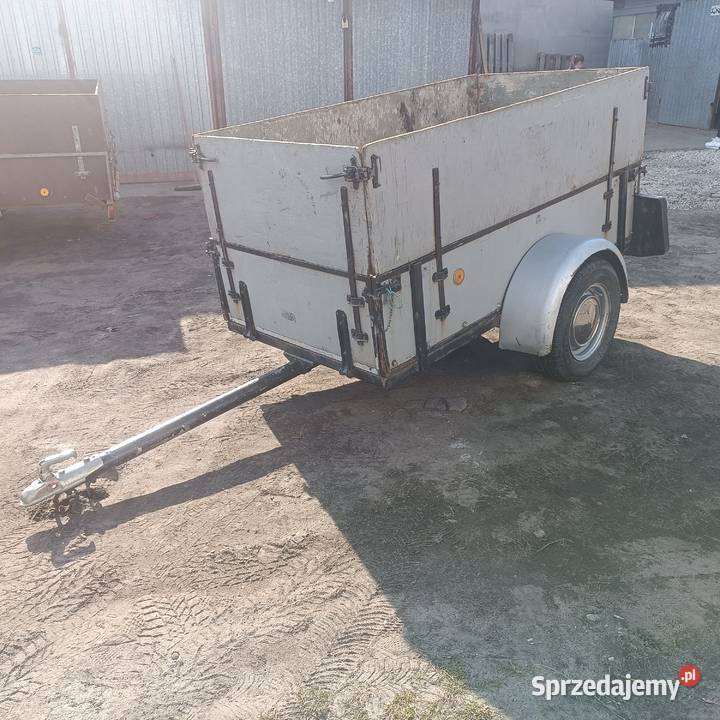 Przyczepka samochodowa lekka dmc 650 komplet Bydgoszcz