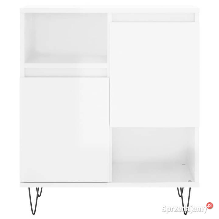 Komoda biała z połyskiem 60x35x70 materiał mazowieckie sprzedam