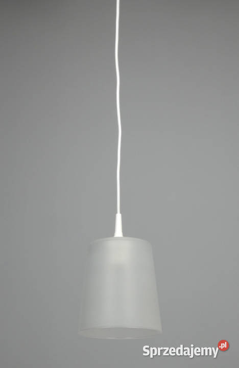 Lampa wisząca TRANE szkło piaskowemrożone mat Nowe