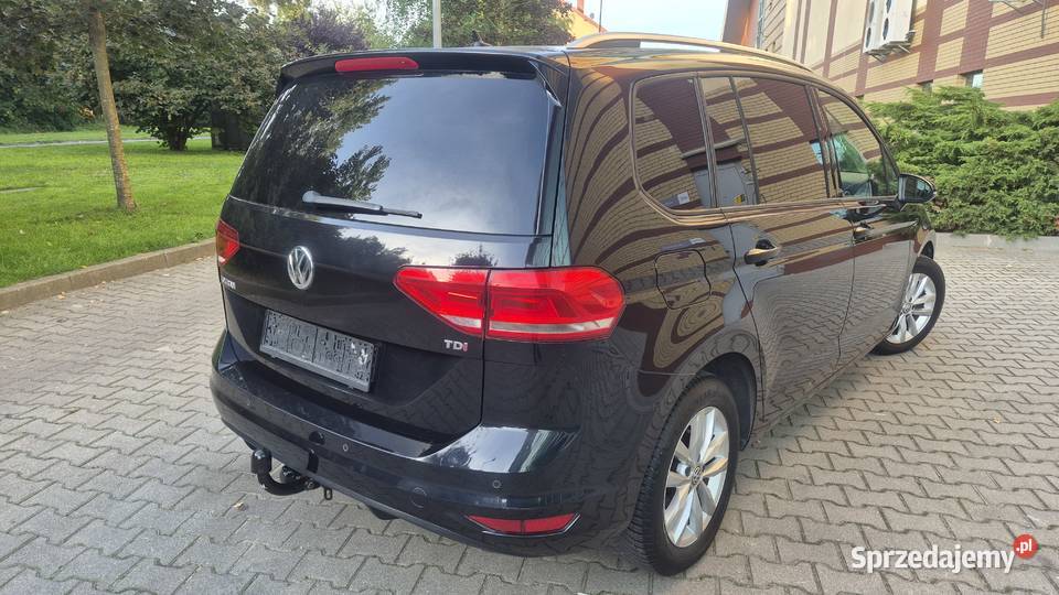 Volkswagen Touran 16 TDi 110 7 Foteli Radar Alu nieuszkodzony Elbląg