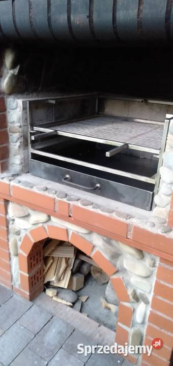 Wkład do kominka Grill kominkowy nierdzewny Warszawa