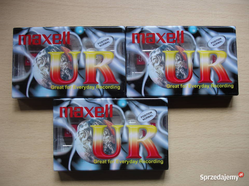 Kaseta magnetofonowa MAXELL UR 90nowa Zielona Góra