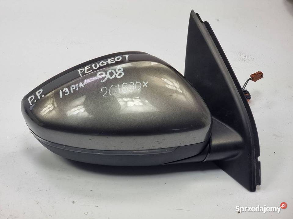 LUSTERKO PRAWE PEUGEOT 308 13 PIN kujawsko-pomorskie Lipno sprzedam