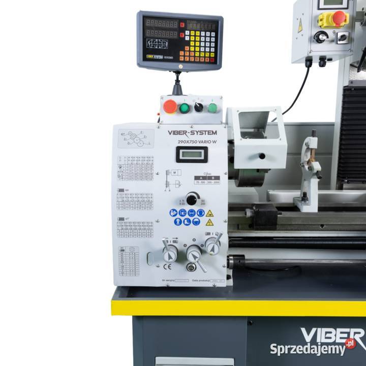 TOKARKO FREZARKA VIBER SYSTEM 290X750 VARIO W DO Mikołów sprzedam