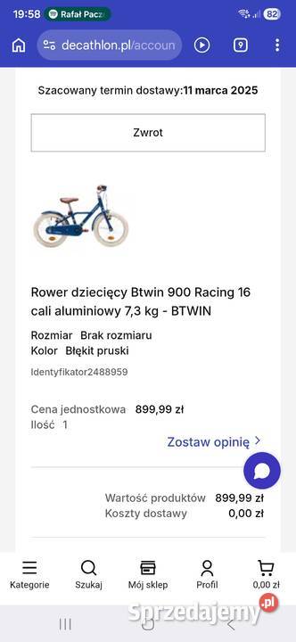 Rowerek dziecięcy Piła
