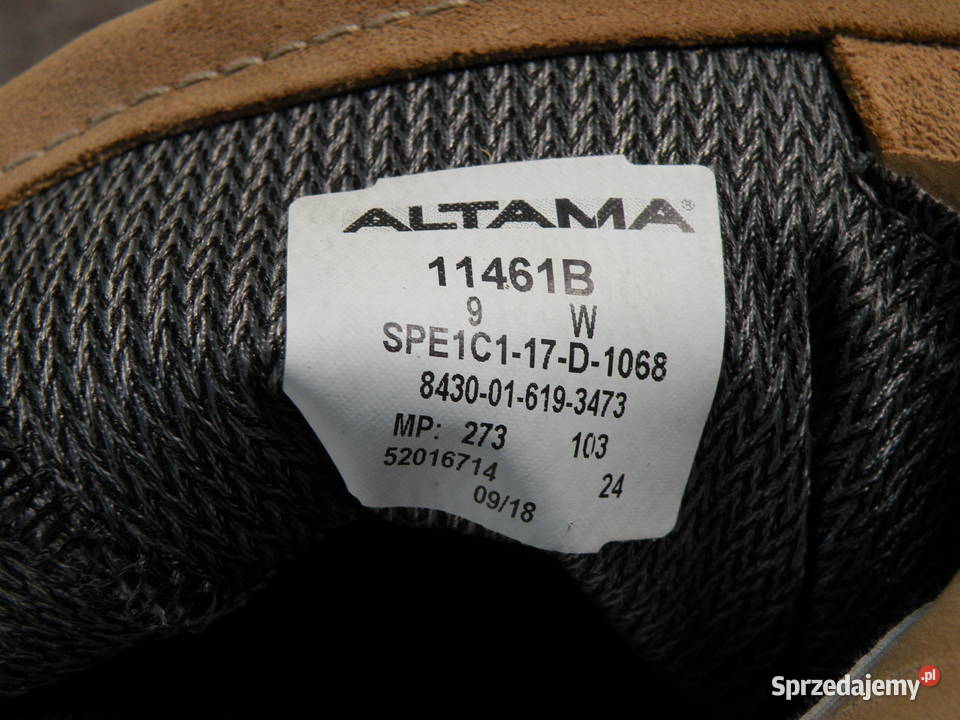 Buty ALTAMA Goretex 9W Wrocław