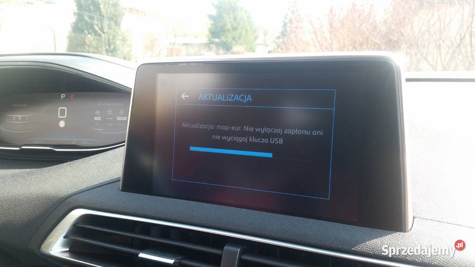 Aktualizacji systemu nawigacji NAC Peugeot łódzkie Aleksandrów Łódzki