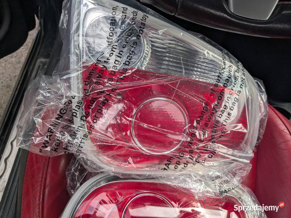 Lampy fiat 500 klosze tylne nieużywane przedlift Lampy tylne Rędziny