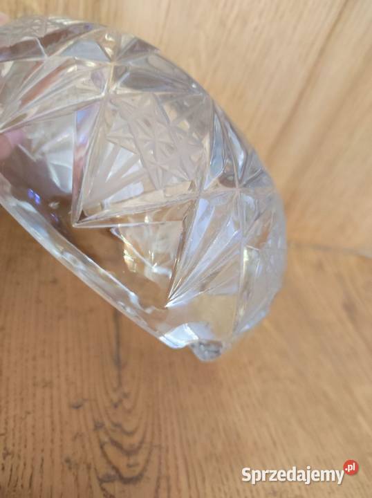 kryształowa popielnica popielniczka Ćmielów Kielce sprzedam