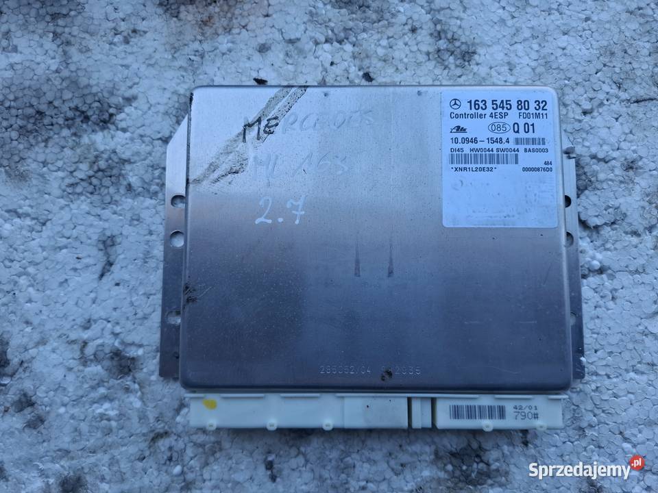 Komputer Sterownik ESP Mercedes W163 Wisznice