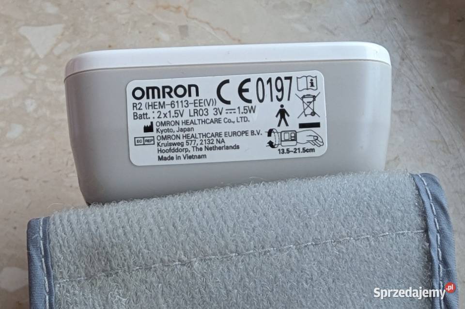 Ciśnieniomierz nadgarstkowy OMRON R2 HEM6113EE Warszawa