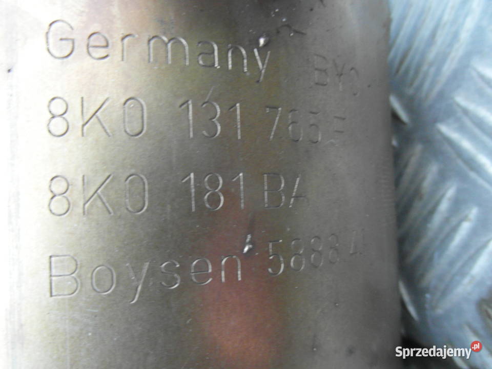 Katalizator DPF Audi A4 B8 A5 A6 8K0131703F
