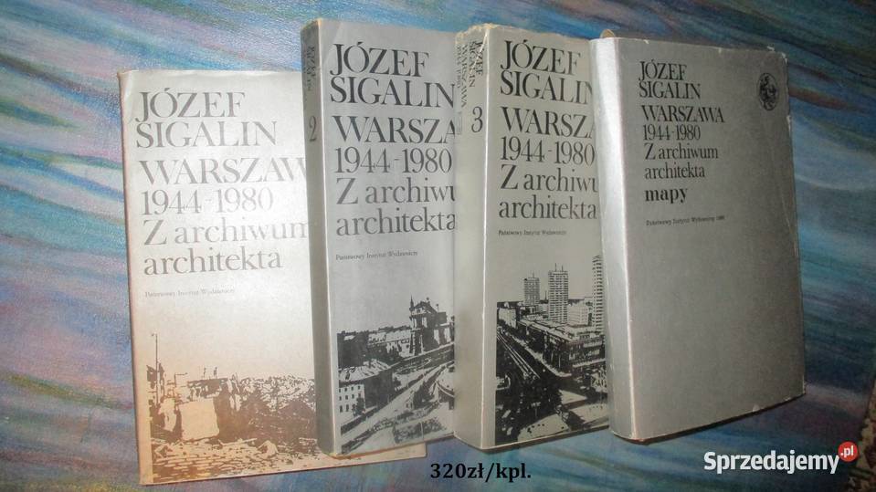 Warszawa 19441980 JSigalin Warszawaarchitektura Łódź