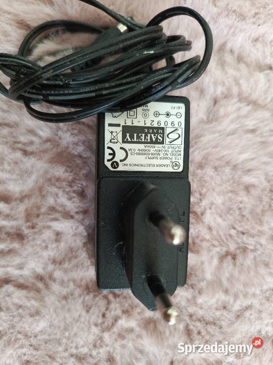 Zasilacz SAFETY mark 9V 850mA Tychy sprzedam