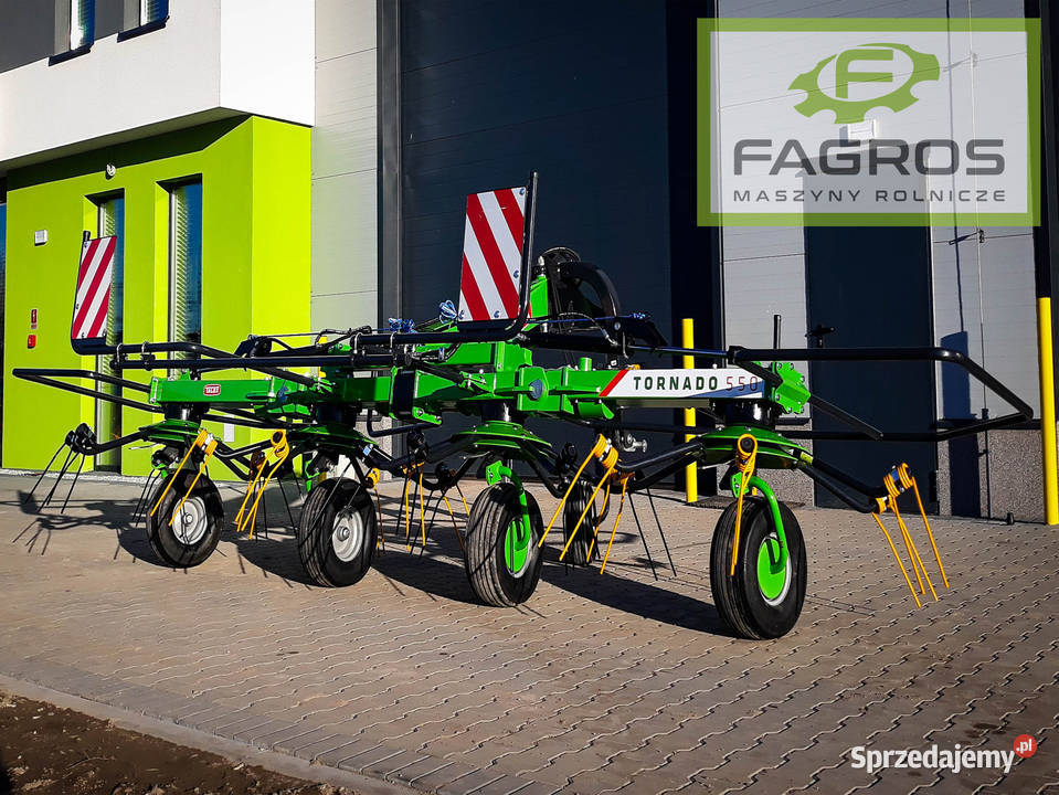 Nowy Przetrząsacz 24 wirnikowy pająk karuzela Wolsztyn