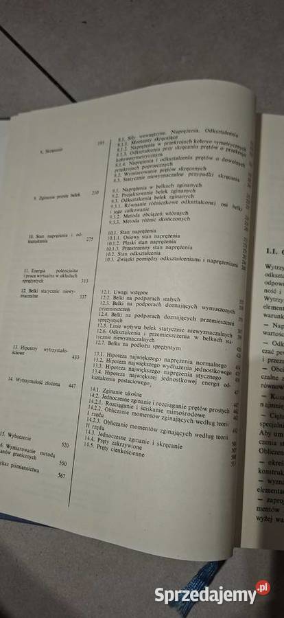 Pierwsze wydanie Wytrzymałość materiałów wielkopolskie