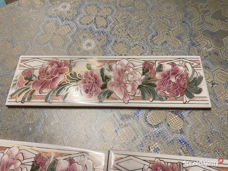 płytka dekor 8x27 Vives Gold listwa Vives Outlet małopolskie