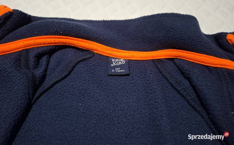 Bluza polarowa długi rękaw chłopięca rozpinana Czeladź