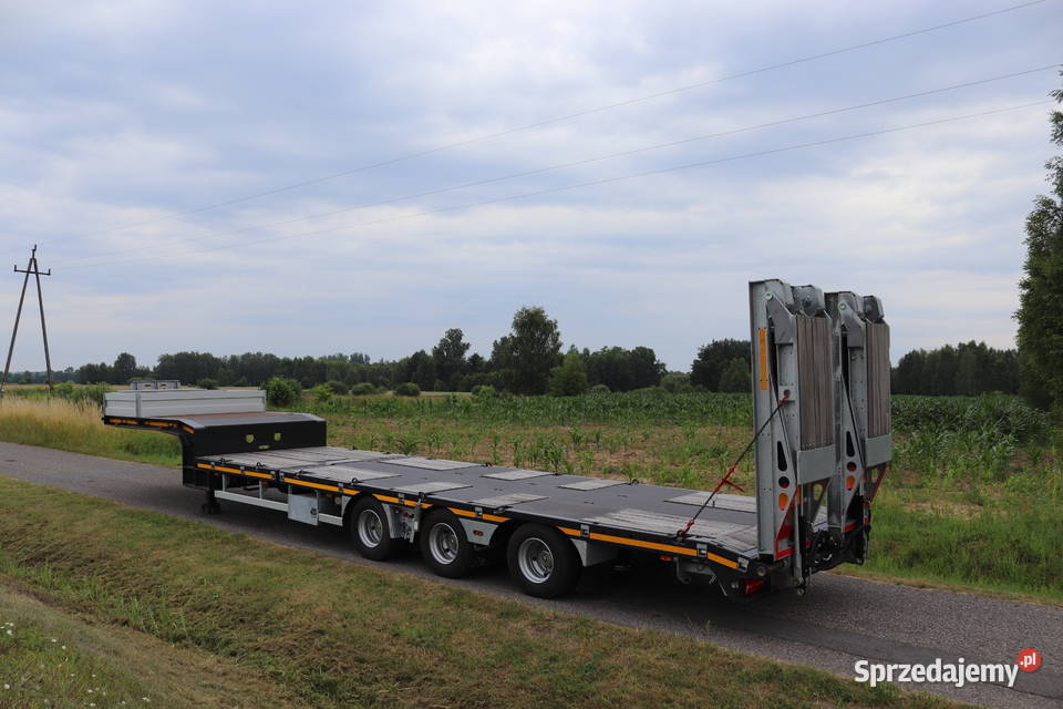 3NNS1N 3 osiowa płaska niskopodwoza najazdy Poznań