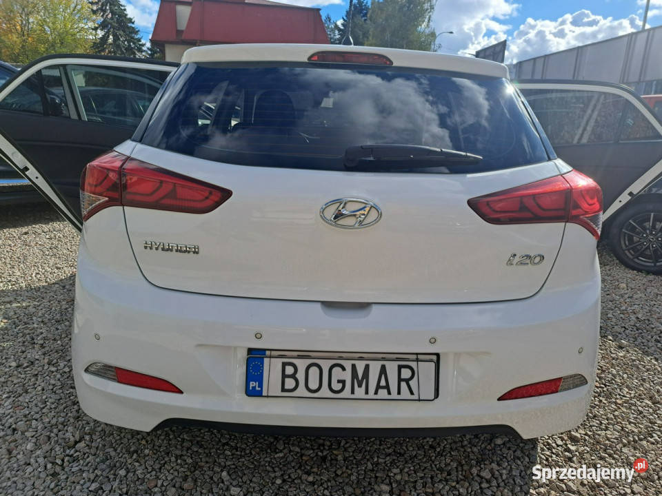 Hyundai i20 1718 SALON 100 bezwypadkowy Tempomat benzyna mazowieckie Warszawa