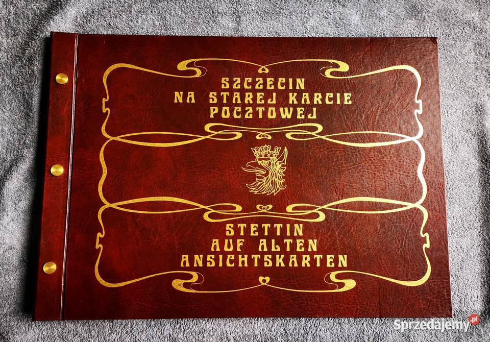 Piękny Duży Album Szczecin na starej karcie lubuskie Gorzów Wielkopolski sprzedam