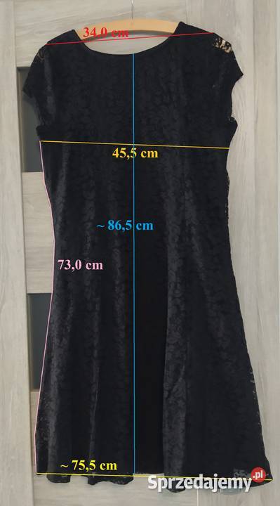 Sukienka damska Peacocks czarna Hajnówka