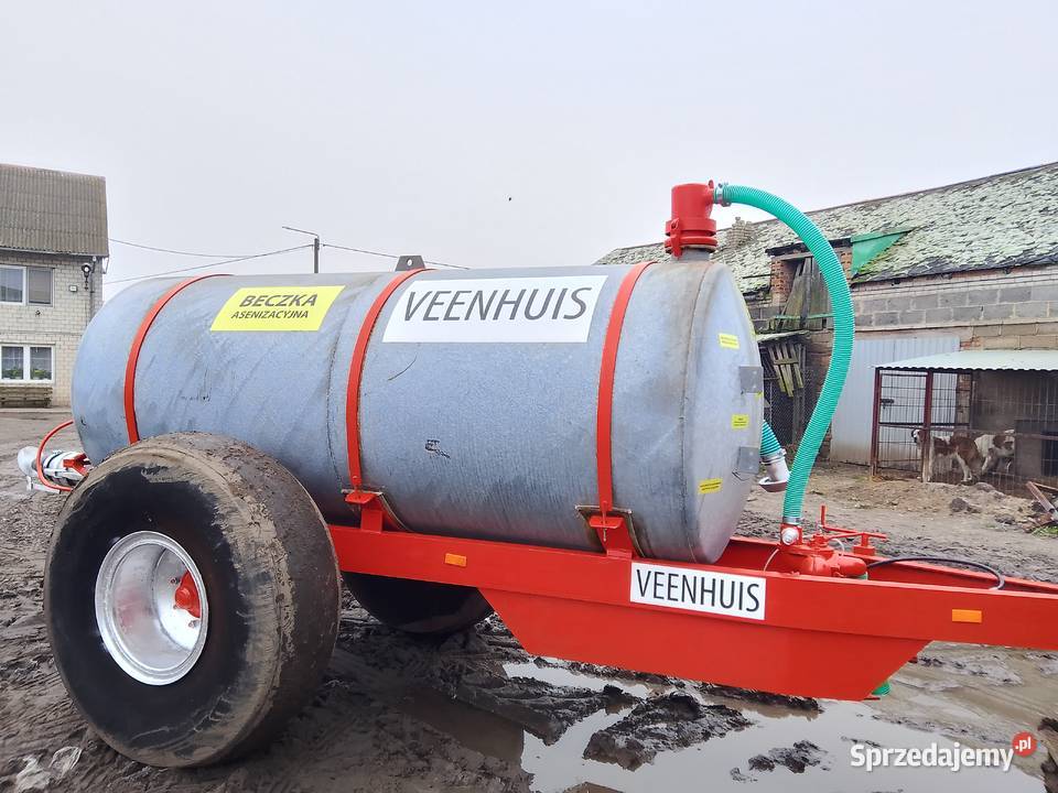 Beczka asenizacyjne beczkowoz4500 litra Ocynk