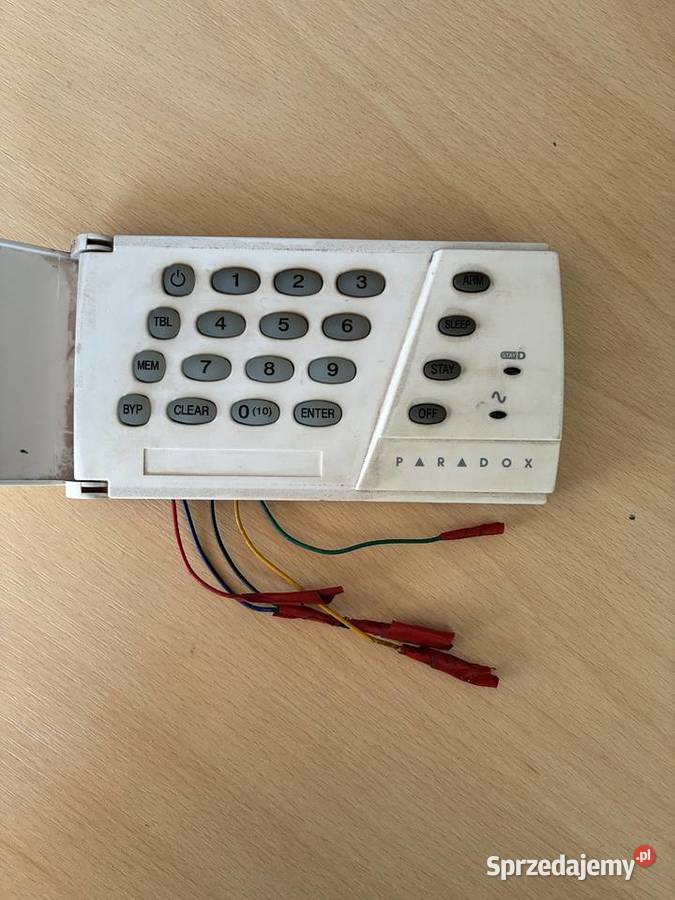 Klawiatura Paradox K636 lubuskie Żagań sprzedam
