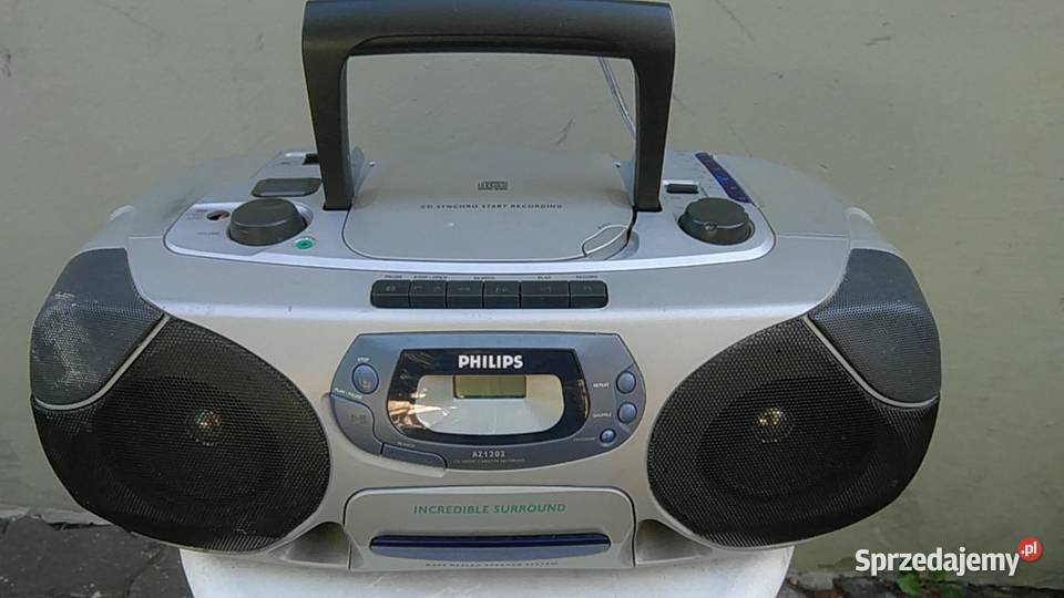 PHILIPS CD Radio Cassette Recorder AZ 1202 Radom