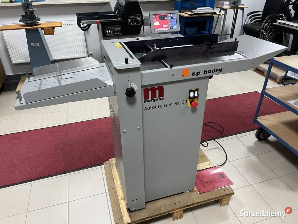 Automatyczna bigówka Morgana Autocreaser PRO 33 Produkcja mazowieckie Radom sprzedam