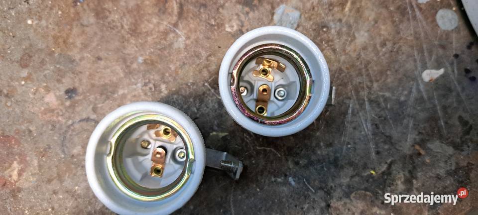 oprawki ceramiczne żarówki Warszawa sprzedam