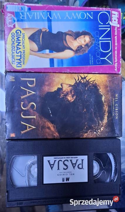 Kasety VHS z filmami orginalner Wadowice sprzedam