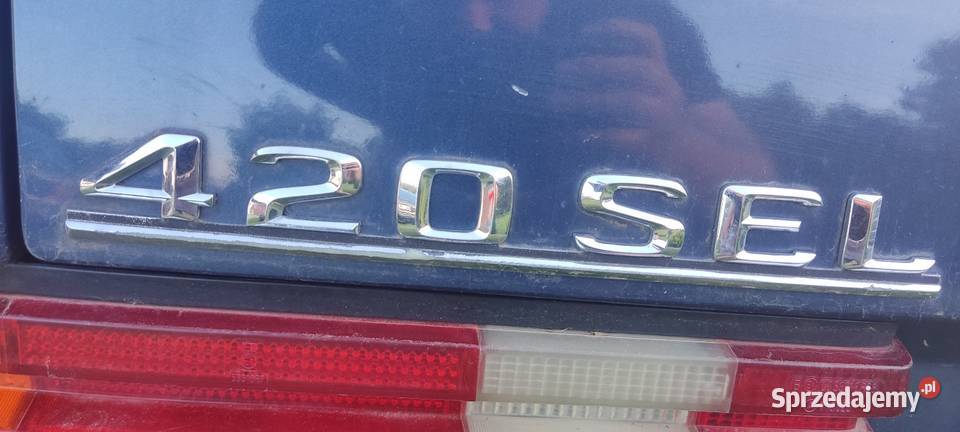 420 SEL W126 znaczek Stalowa Wola