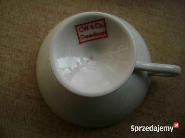 Starocie z PRL Stara porcelana niemiecka Gdynia