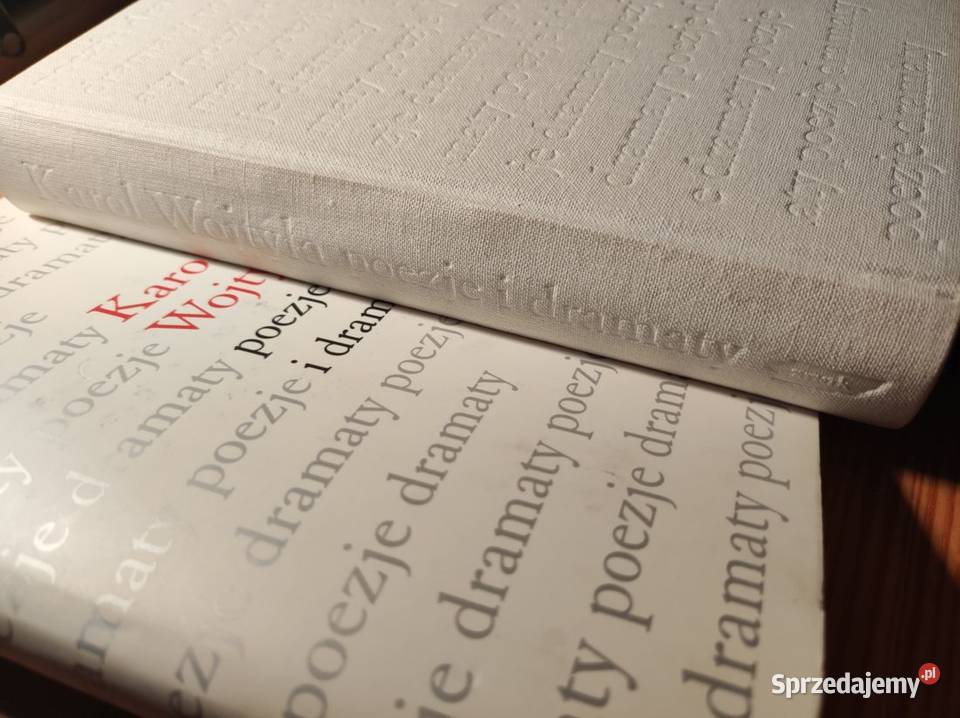 poezje i dramaty Karol Wojtyła ISBN 9788375527162 świętokrzyskie Kielce