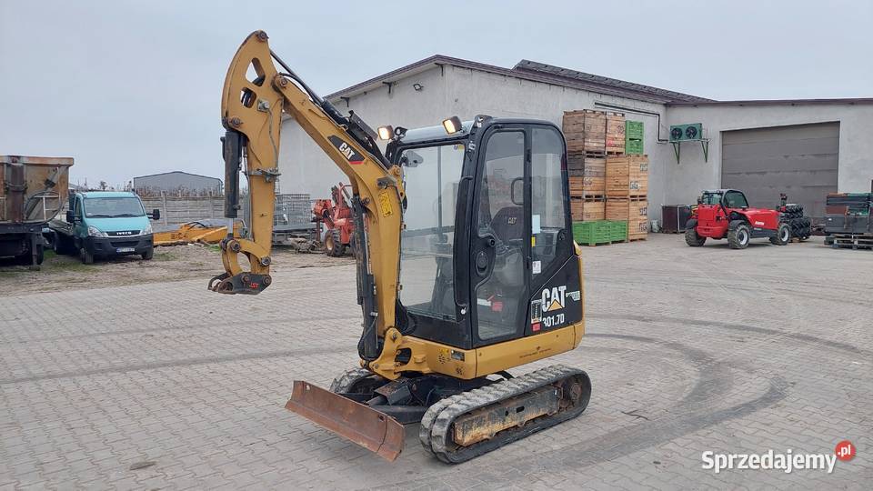 Minikoparka CAT 3017D 2016 1622h rozsuwane Koparki Sochaczew