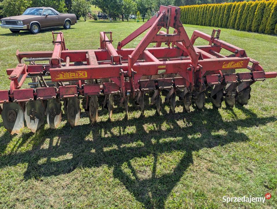 Brona talerzowa Brix 4m talerzówka agregat Stężyca