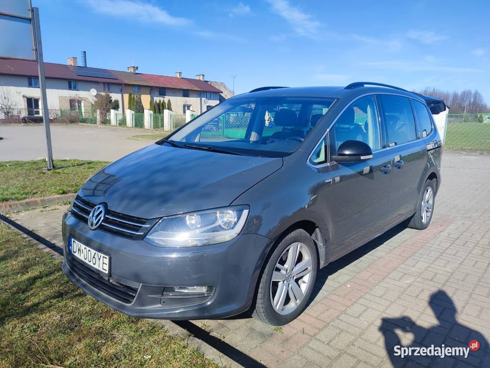 VW Sharan 20tdi 177 2013r kamera cofania Mława