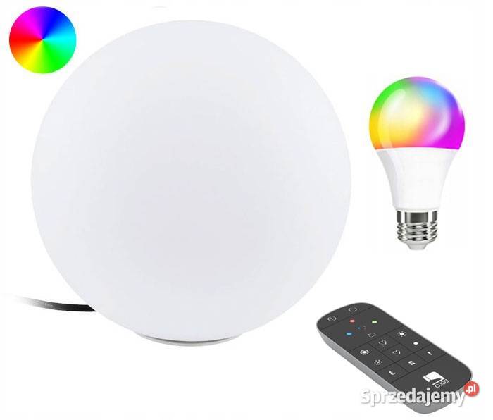 Lampa Ogrodowa Okrągła Edi Light Led Kolor E27 Brzozów