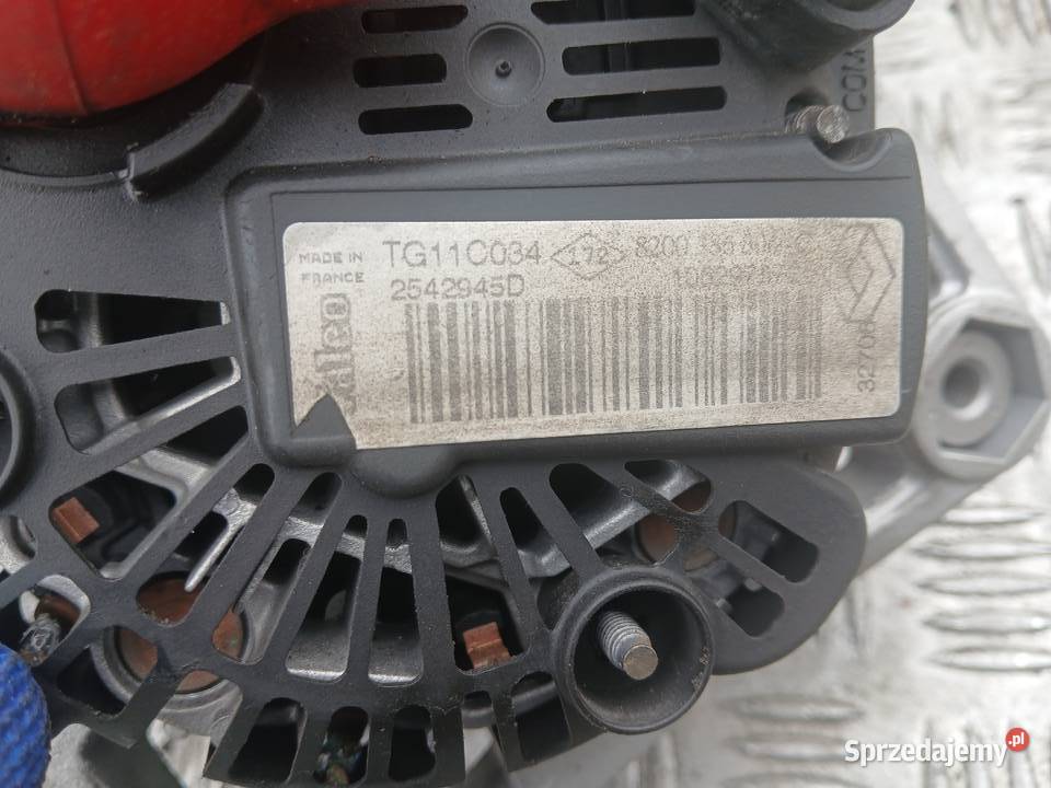 Alternator TG11C034 Nissan Renault Dacia 15 DCI osobowe Radłów