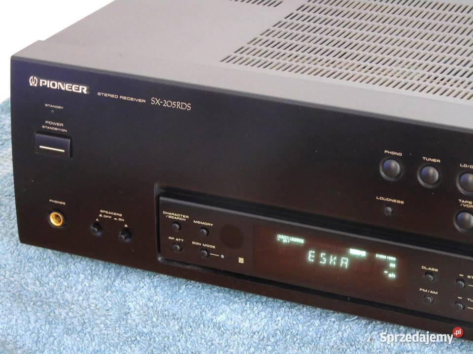 Japoński amplituner Pioneer SX205 RDS sprawny Jasło sprzedam
