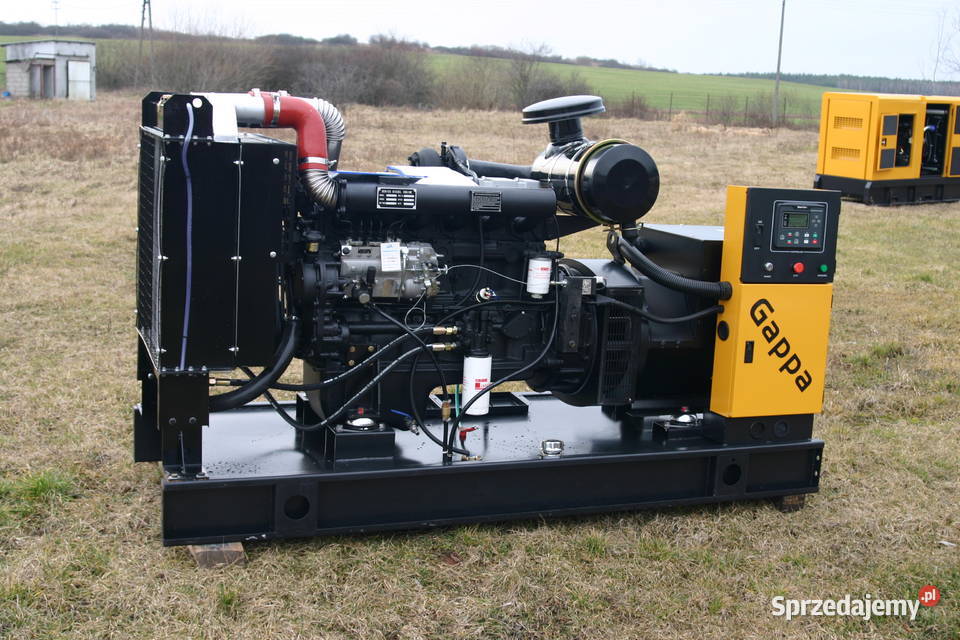 Agregat GF2 GF3 20kW 25kVA otwarty Pierzchnica