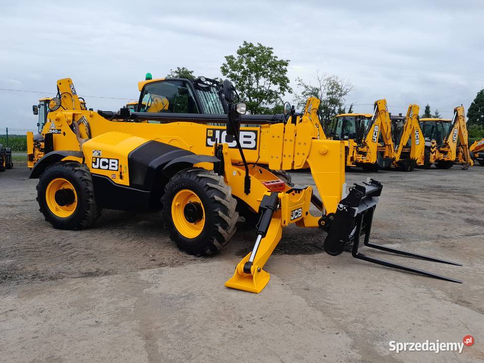 JCB 540170 2017R ŁADOWARKA TELESKOPOWA 540180 wielkopolskie Krotoszyn sprzedam