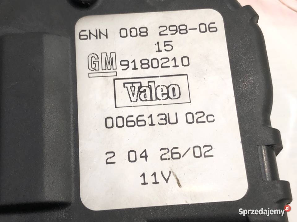 SILNIK NAGRZEWNICY OPEL 9180210 VECTRA C 0209 podkarpackie