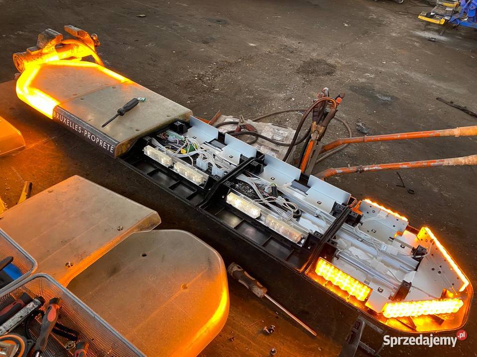 Belka ostrzegawcza Kogut pomoc drogowa LED Wola Murowana