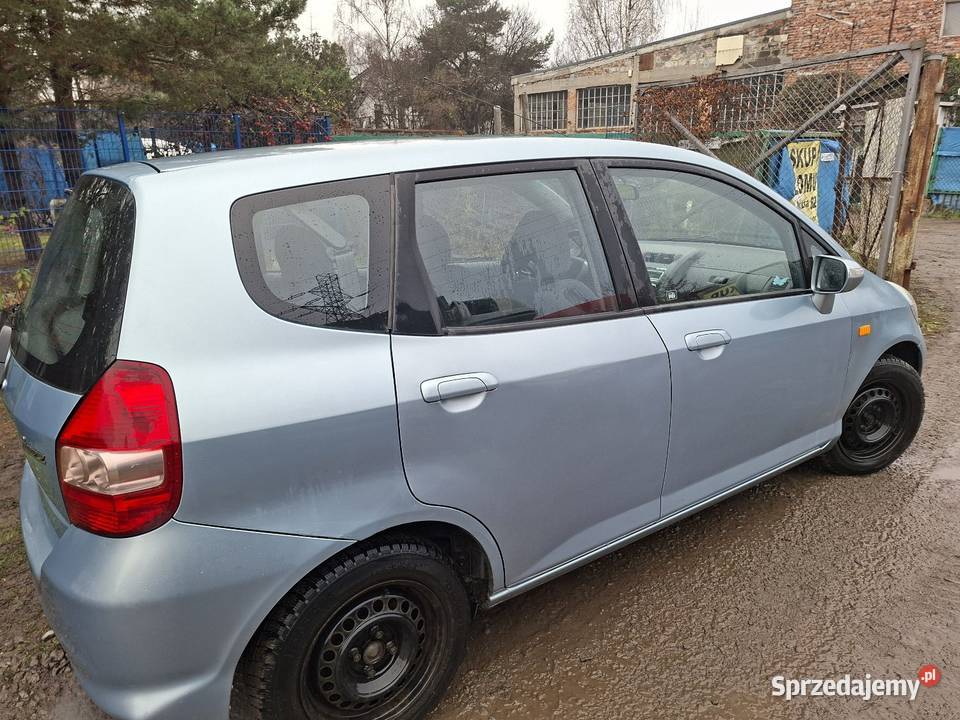 Honda Jazz 14e pali jeździ skręca hamuje Wrocław