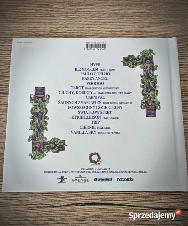 Płyta CD Quebonafide Ezoteryka 2015 I Wydanie Gorzów Wielkopolski