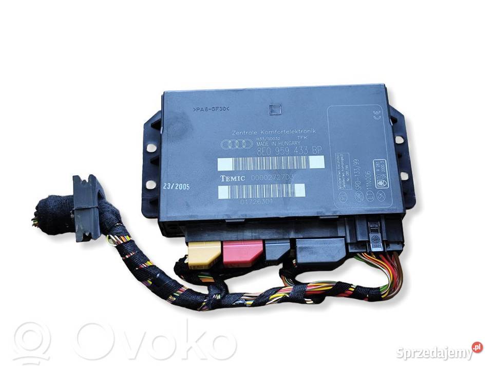 Audi A4 S4 B7 STEROWNIK MODUŁ KOMFORTU